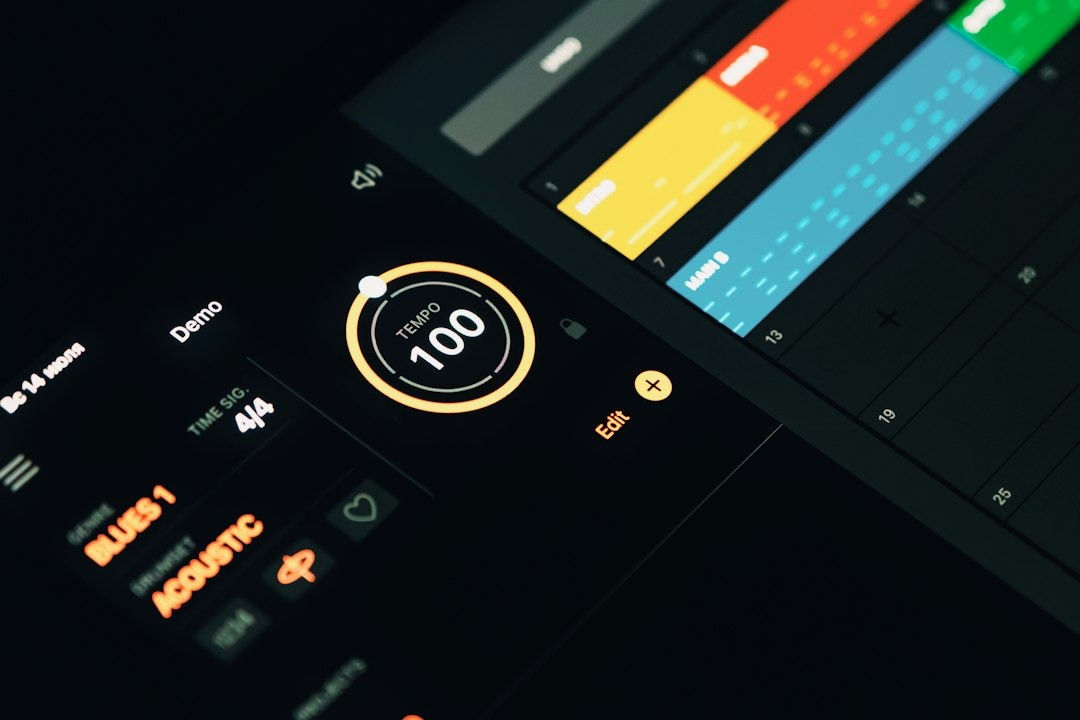 Music production software screen showing audio tracks and controls.